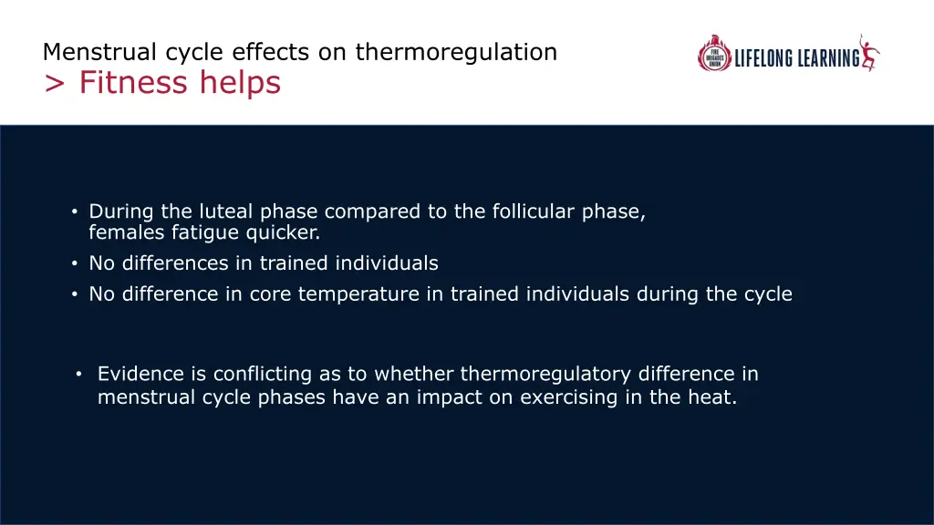 menstrual cycle effects on thermoregulation 3