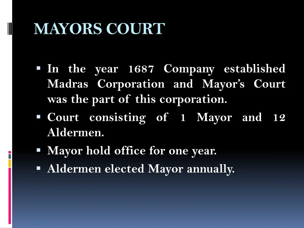 mayors court