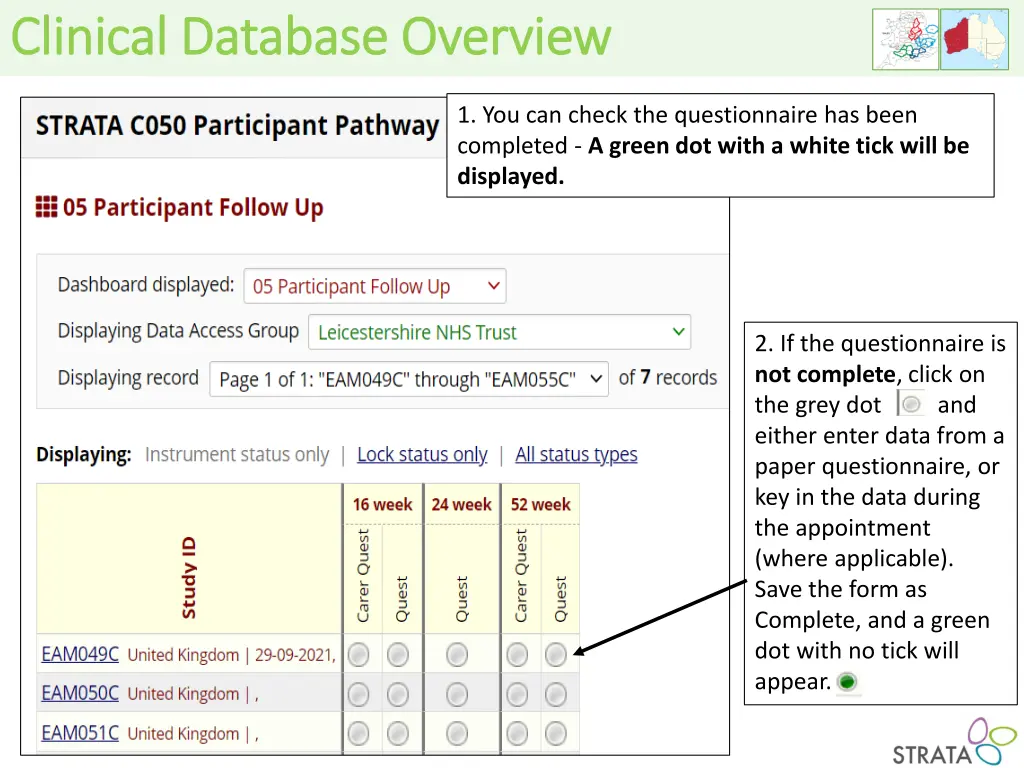 clinical database overview clinical database 1