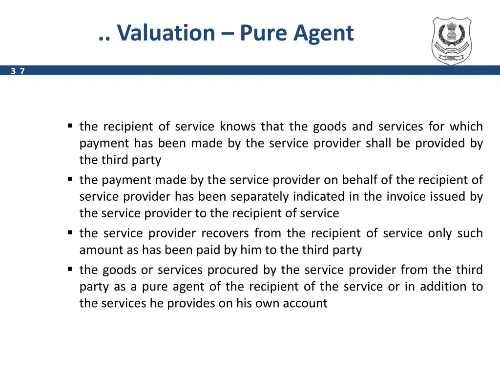 valuation pure agent 2