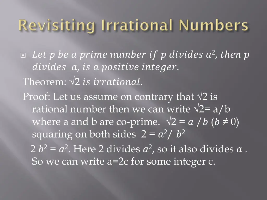 2 theorem 2 proof let us assume on contrary that