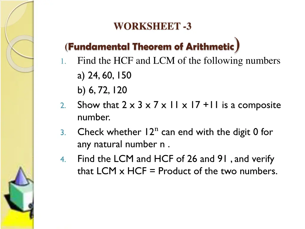 worksheet 3