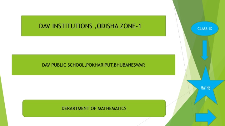 dav institutions odisha zone 1