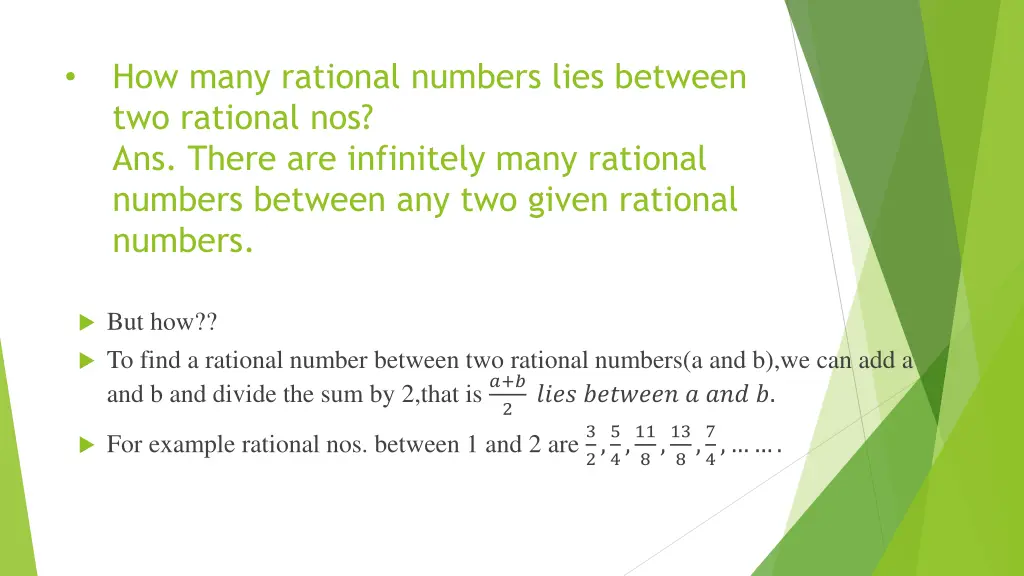 how many rational numbers lies between