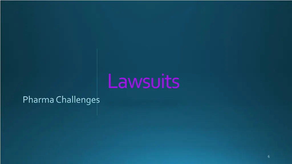 lawsuits