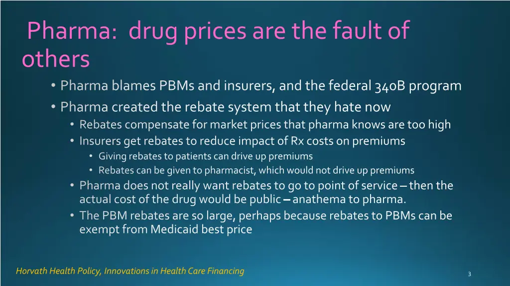 pharma drug prices are the fault of others pharma