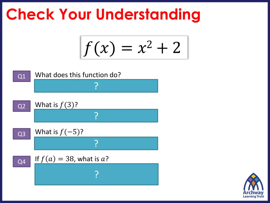 check your understanding