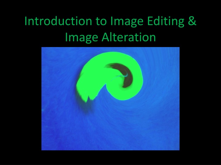 introduction to image editing image alteration