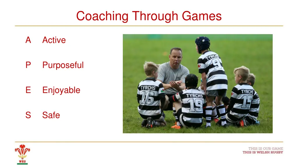 coaching through games