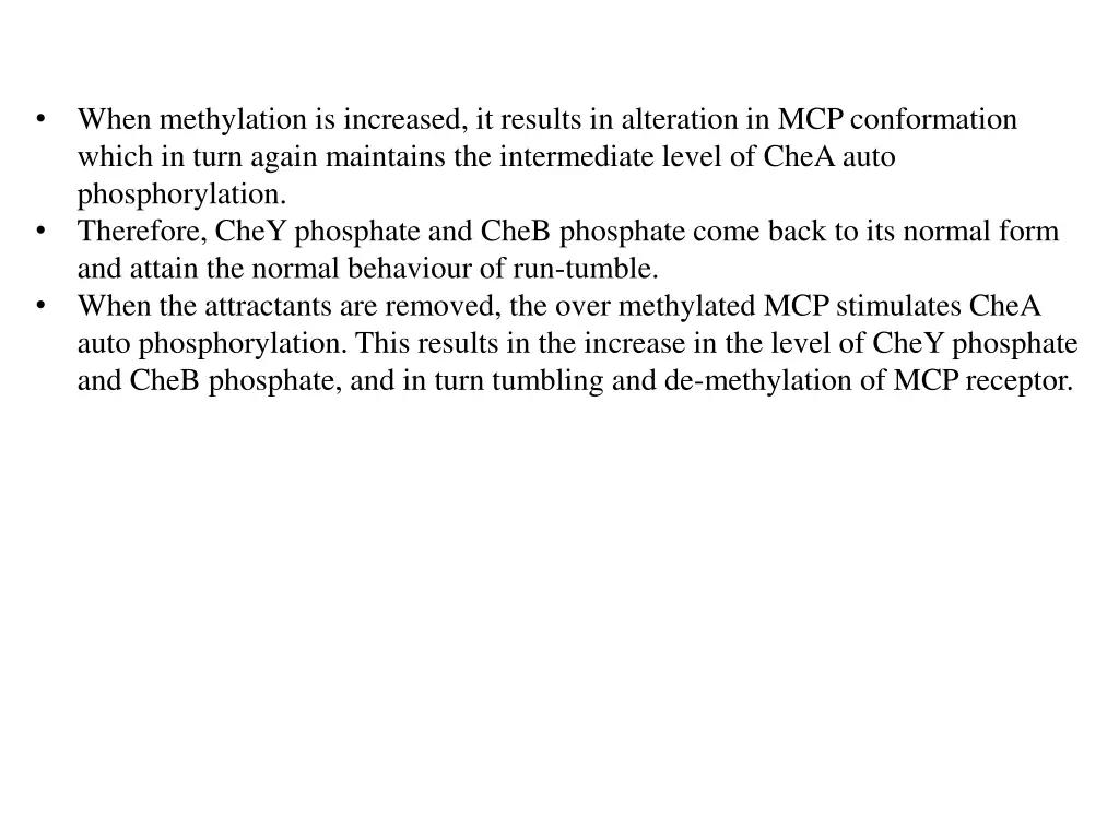 when methylation is increased it results