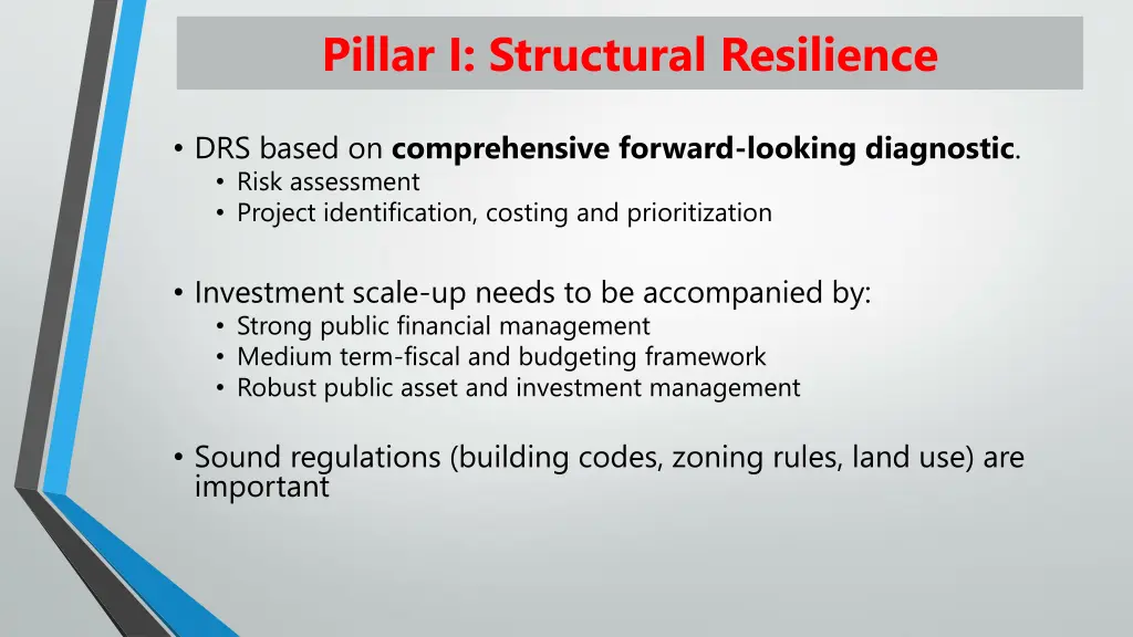 pillar i structural resilience 1