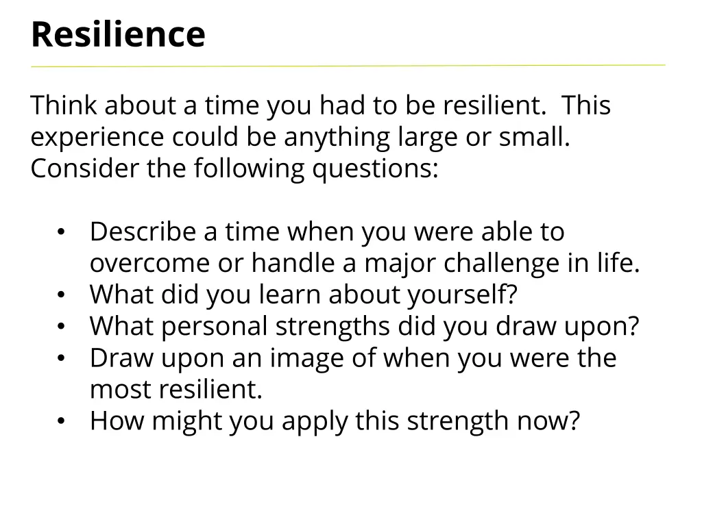 resilience 1