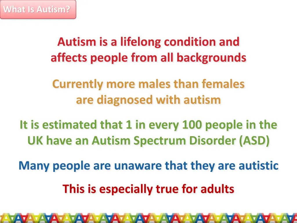 what is autism 2