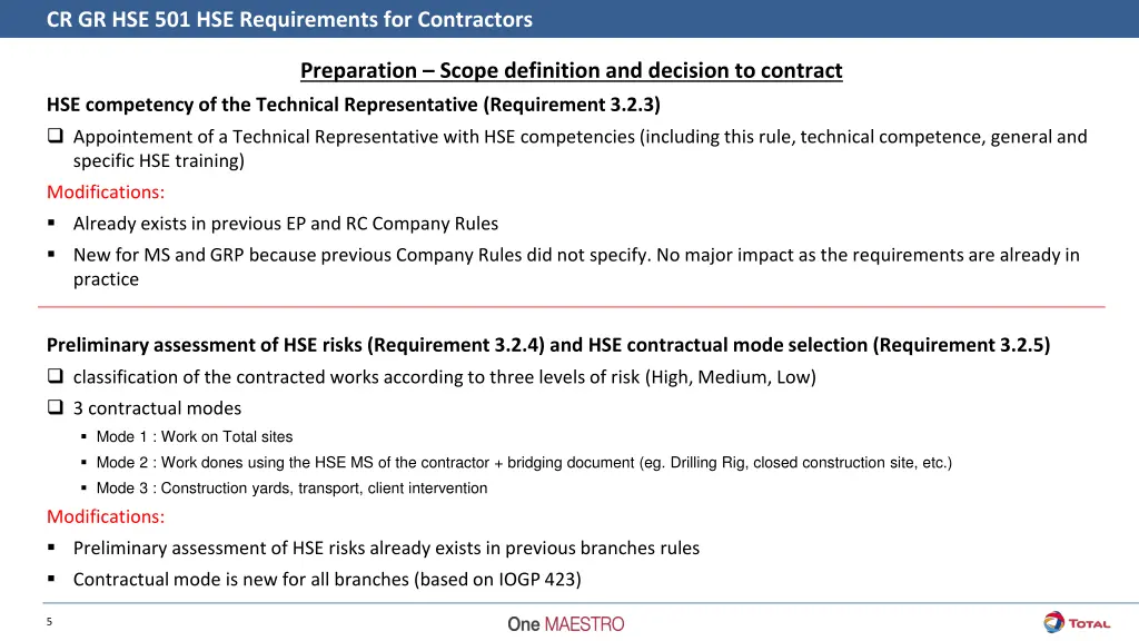 cr gr hse 501 hse requirements for contractors 2