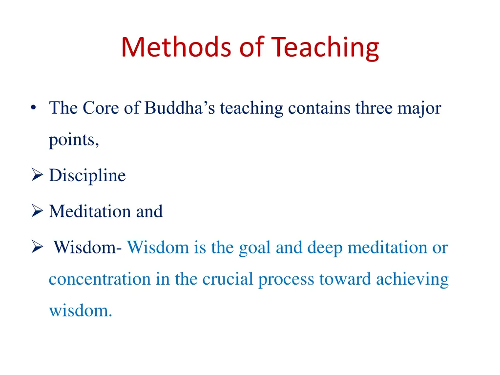 methods of teaching