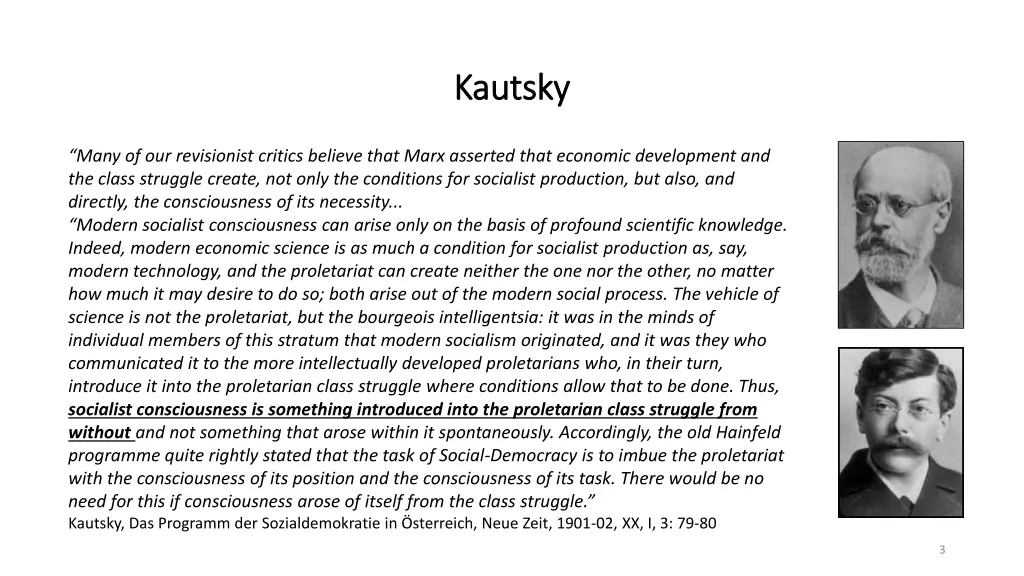 kautsky kautsky