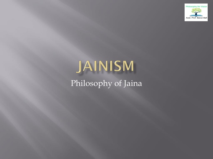 philosophy of jaina