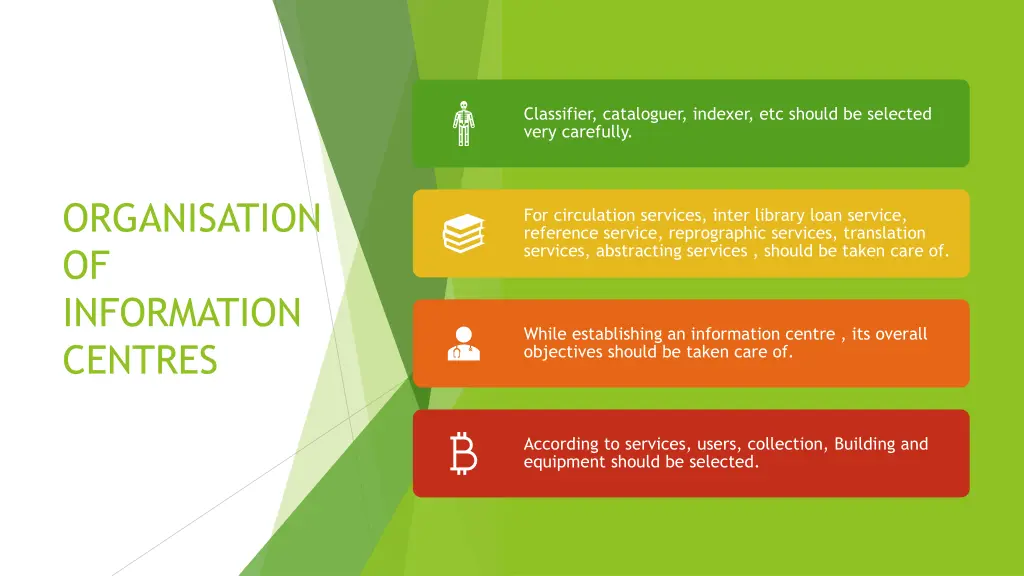 classifier cataloguer indexer etc should