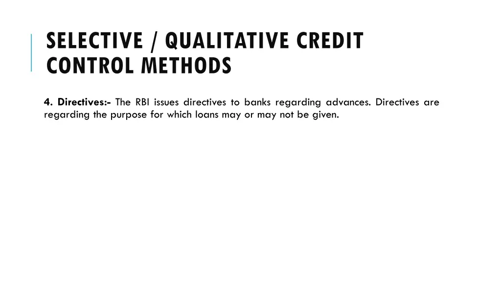 selective qualitative credit control methods 3