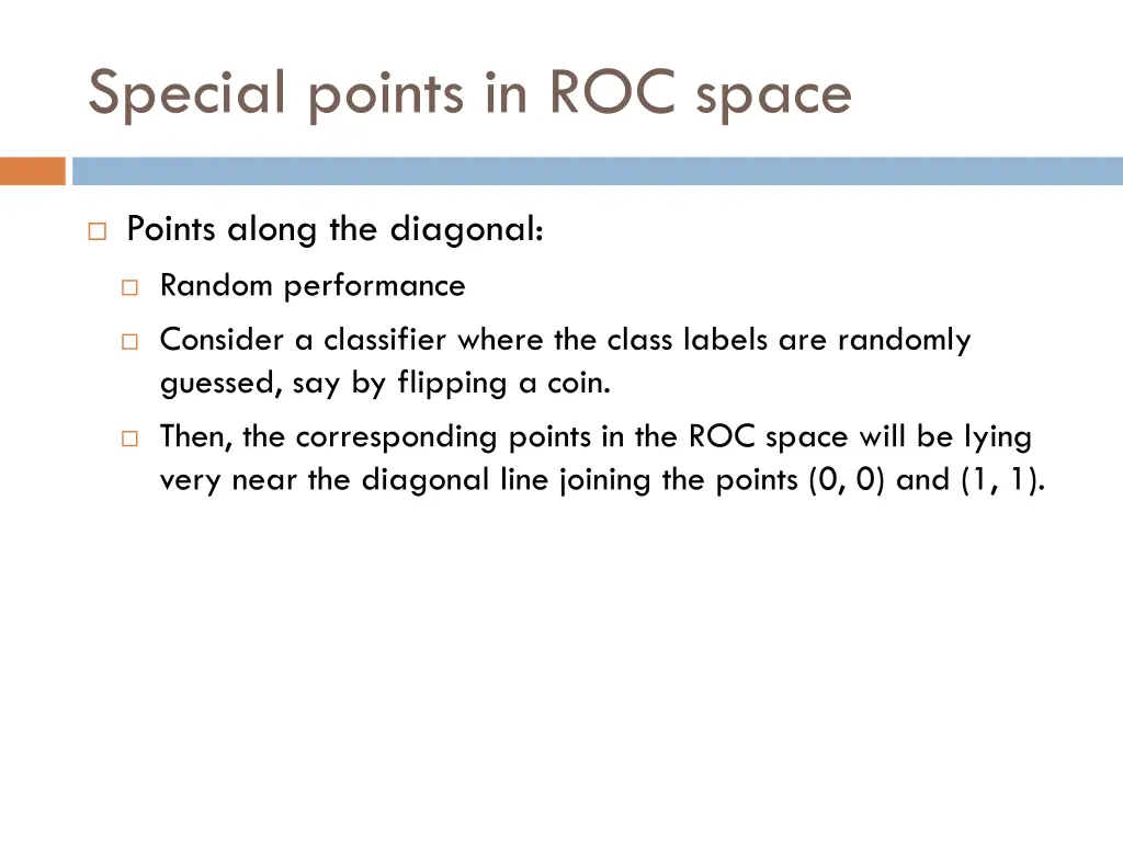 special points in roc space 3