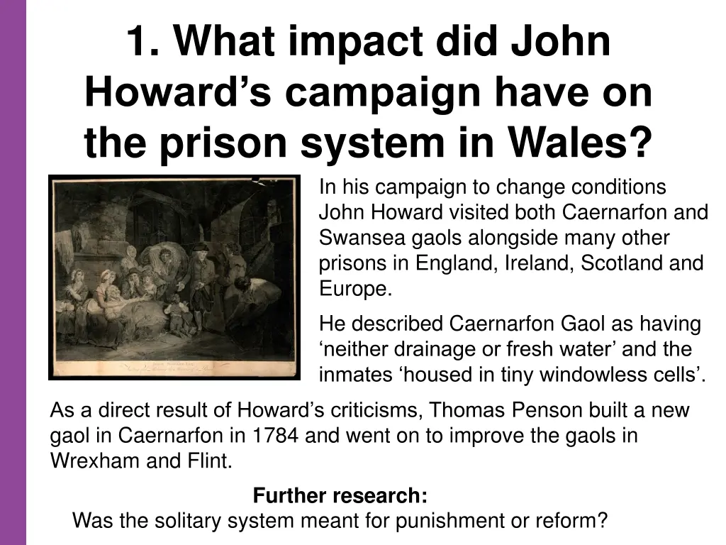 1 what impact did john howard s campaign have