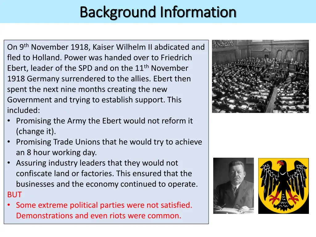 background information background information