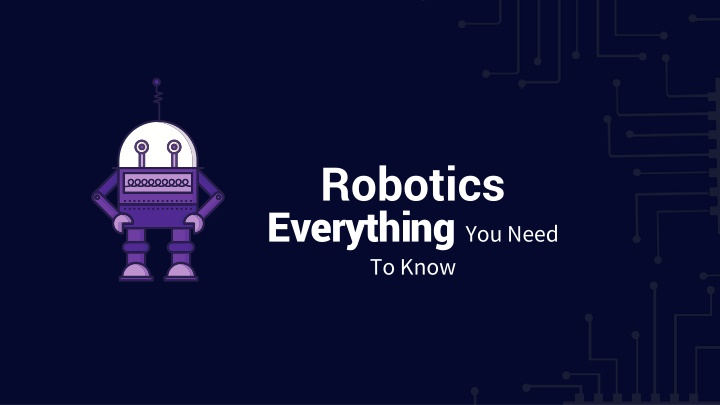 robotics everything you need to know