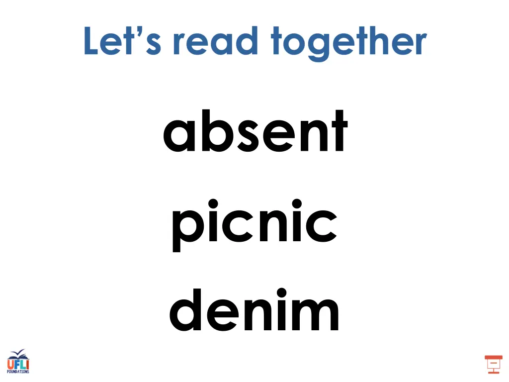 absent picnic denim