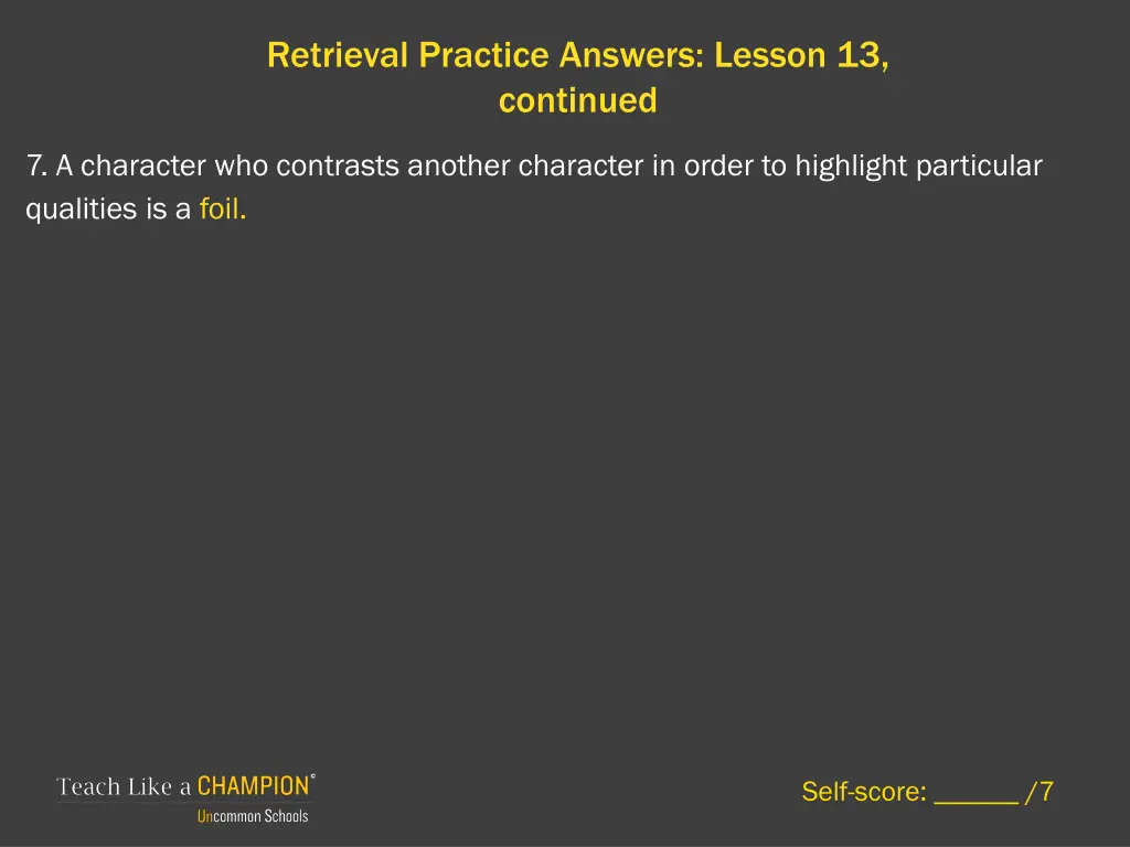 retrieval practice answers lesson 13 continued