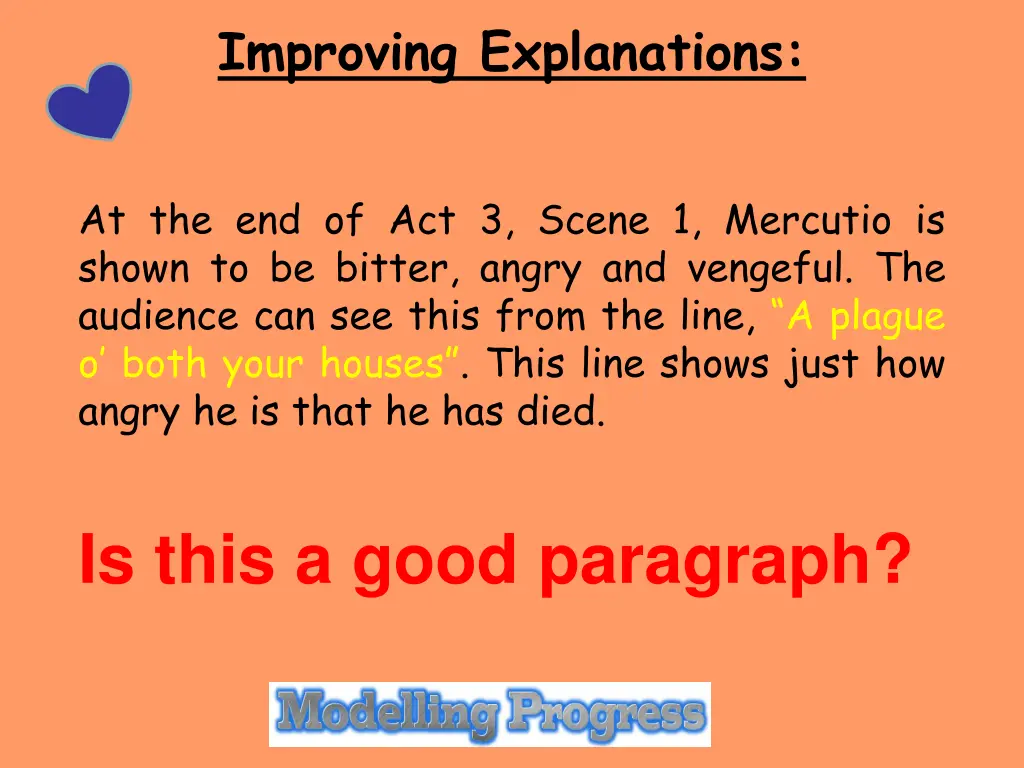 improving explanations