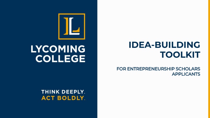 idea building toolkit