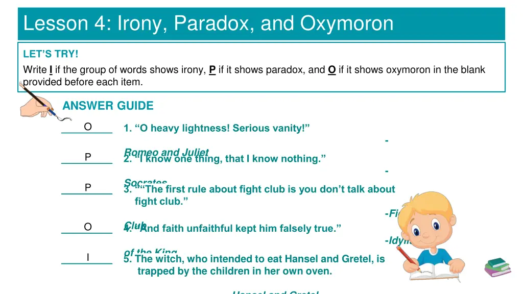 lesson 4 irony paradox and oxymoron 4