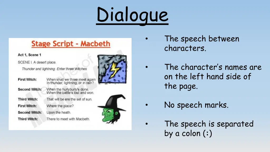 dialogue