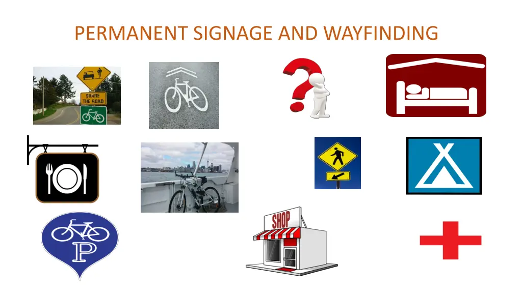 permanent signage and wayfinding