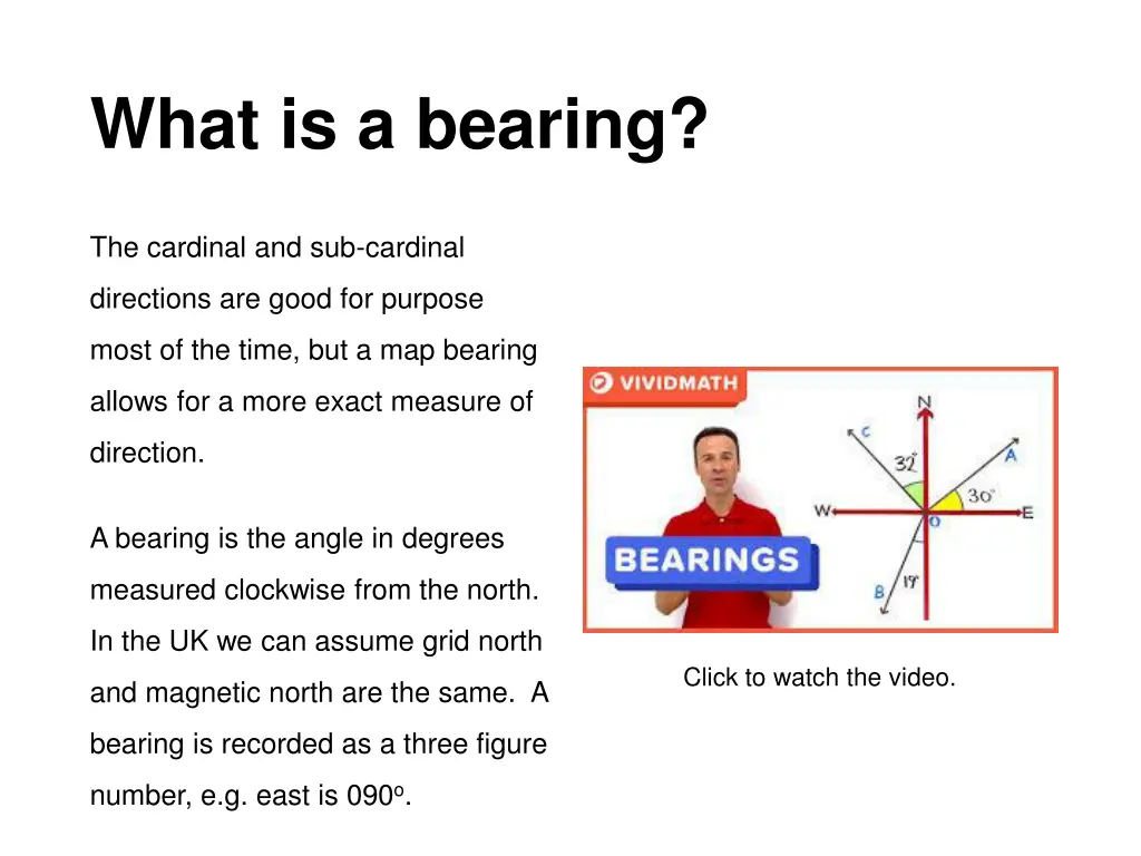 what is a bearing