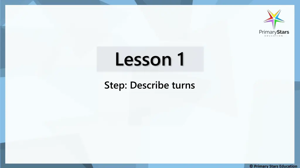 lesson 1