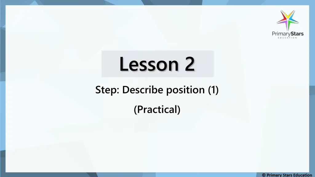 lesson 2