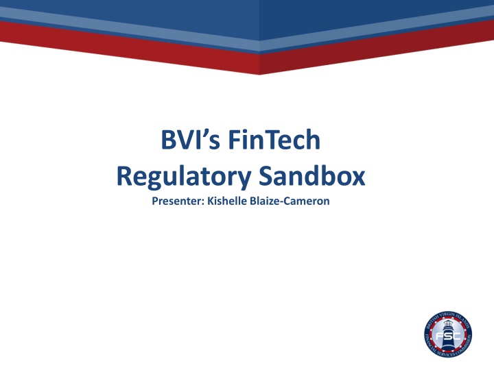 bvi s fintech regulatory sandbox presenter