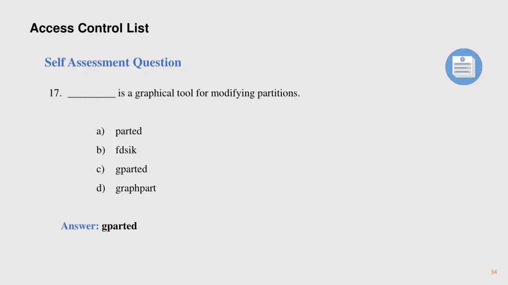 access control list 25