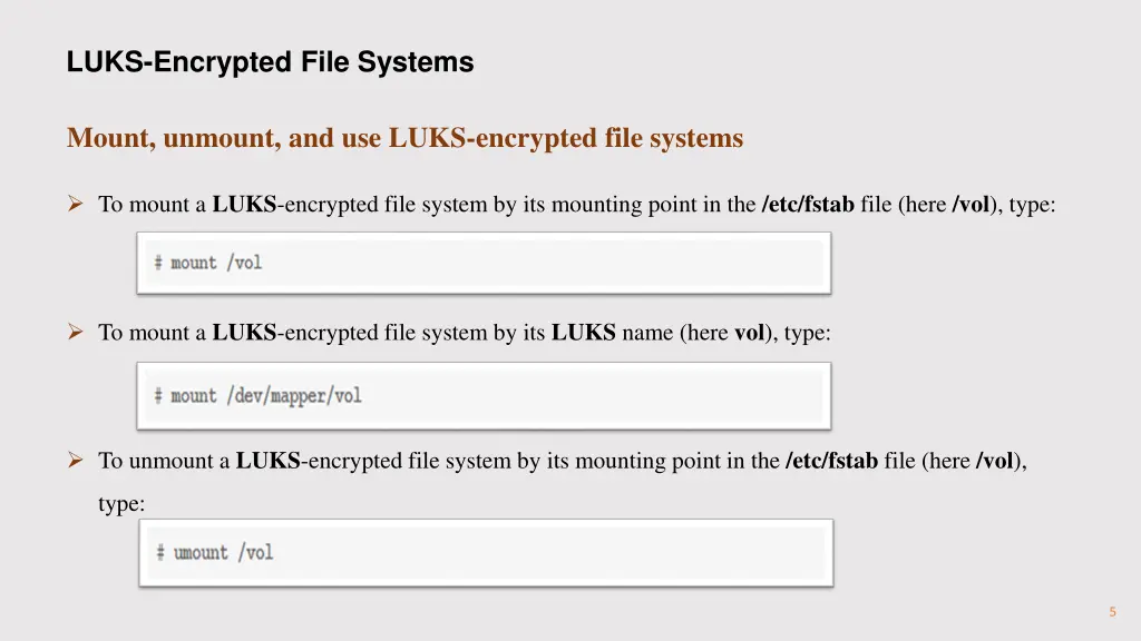 luks encrypted file systems 3