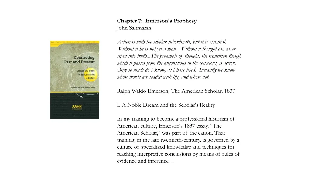 chapter 7 emerson s prophesy john saltmarsh