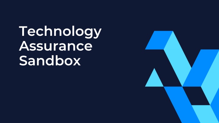 technology assurance sandbox