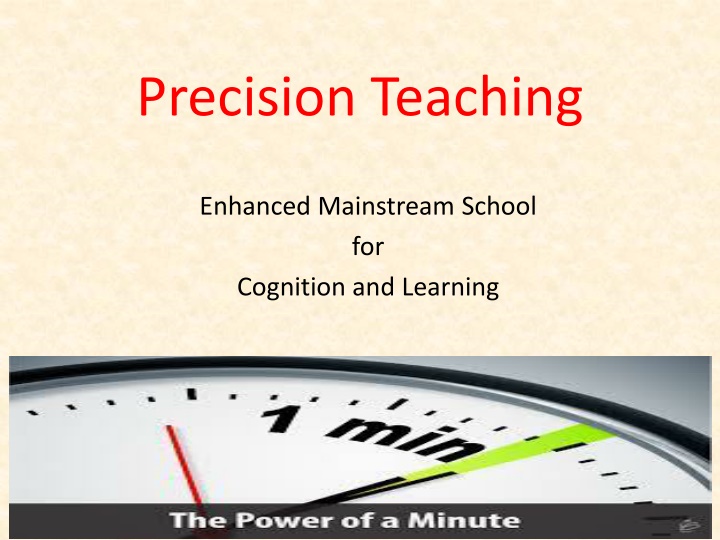 precision teaching