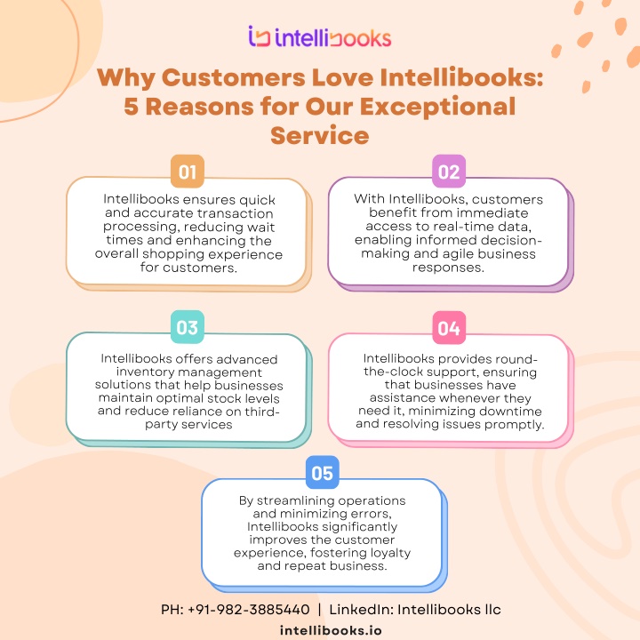 why customers love intellibooks 5 reasons