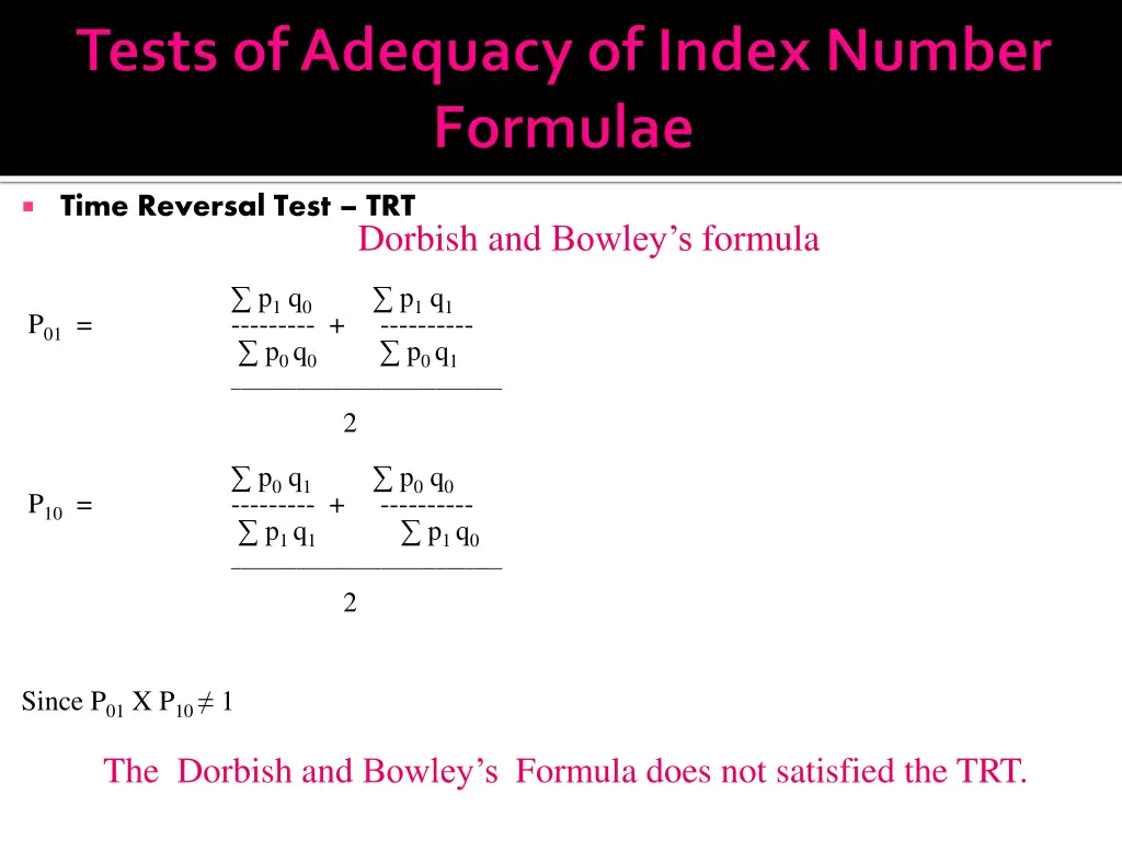 time reversal test trt 2