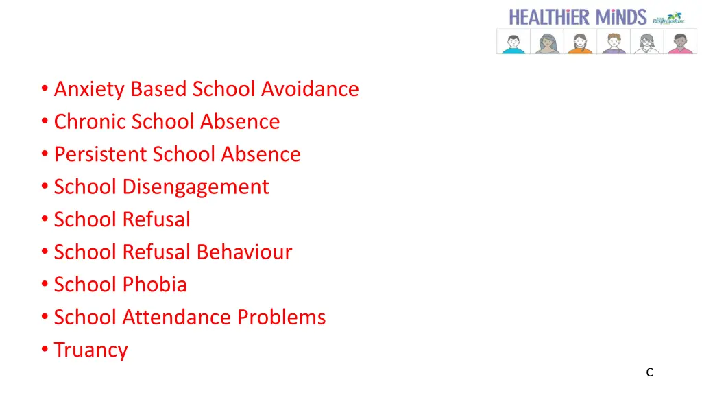 anxiety based school avoidance chronic school