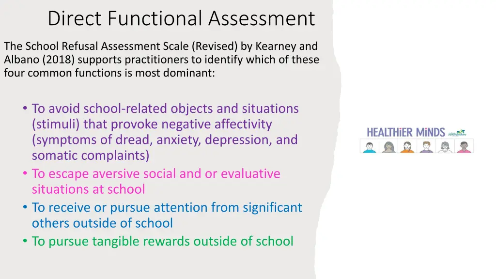 direct functional assessment