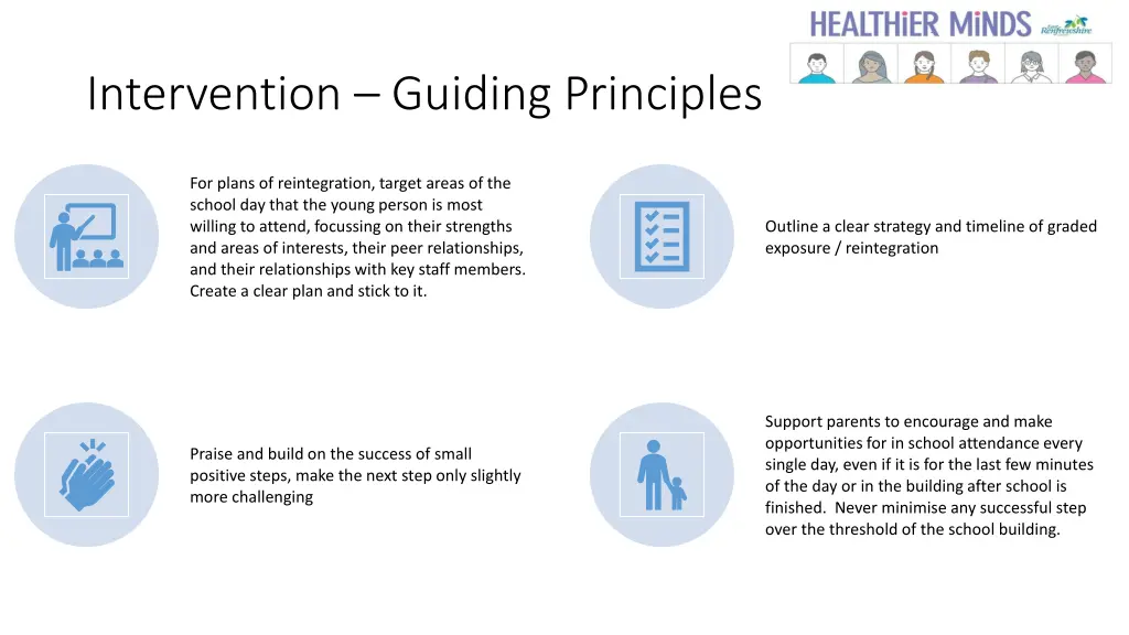 intervention guiding principles