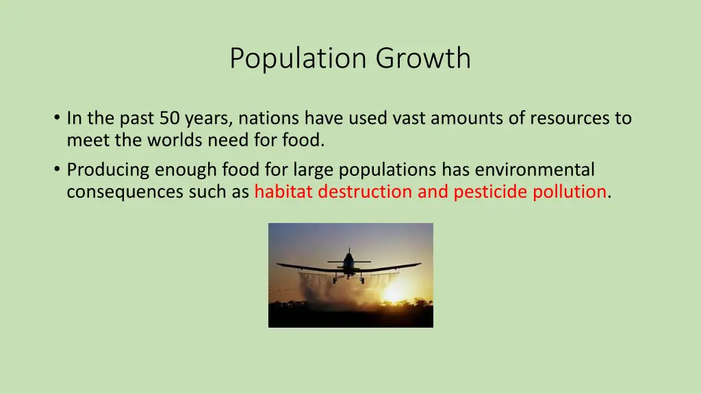 population growth 1