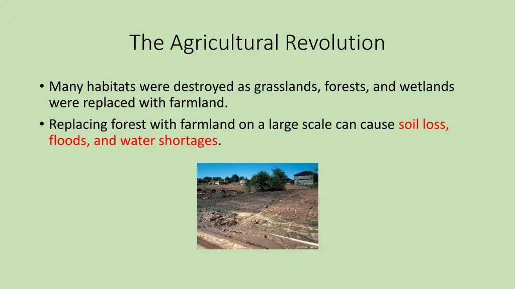 the agricultural revolution 3